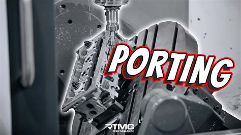 5 Axis CNC Head Porting Service .